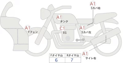 Kawasaki Ninja 400 лот № 00356 оценка 4  с аукциона в Японии 0