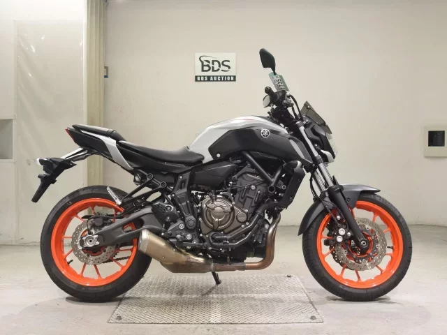 Yamaha MT-07A лот № 7735 оценка 5  с аукциона в Японии