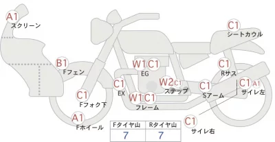 Harley-Davidson HARLEYFLTRXS лот № 02372 оценка 4  с аукциона в Японии 0