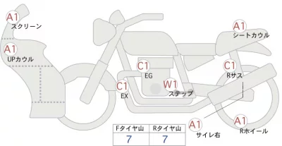 Kawasaki Ninja 400 лот № 02375 оценка 4  с аукциона в Японии 0
