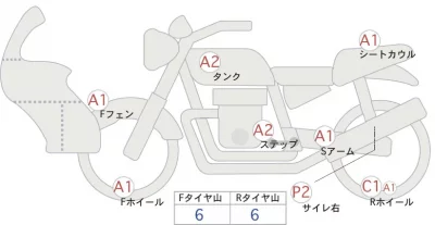Suzuki GSX-S750 ABS лот № 02241 оценка 4  с аукциона в Японии 0