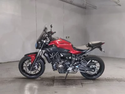 Yamaha MT-07 лот № 5506 оценка 4.5  с аукциона в Японии 2