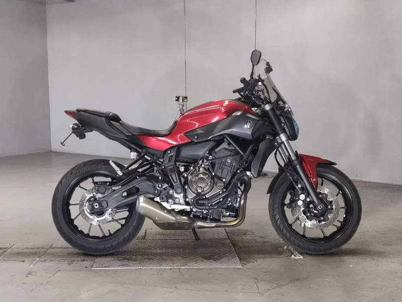 Yamaha MT-07 лот № 5506 оценка 4.5  с аукциона в Японии
