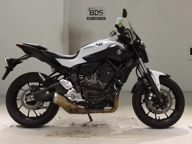 Yamaha MT-07 лот № 5256 оценка 5  с аукциона в Японии