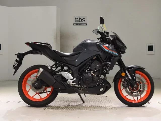 Yamaha MT-03A лот № 5281 оценка 4  с аукциона в Японии