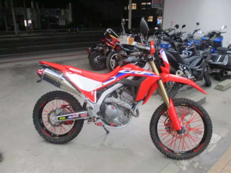 Honda CRF250L лот № 00145 оценка 4  с аукциона в Японии