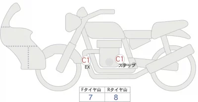 Honda 400X лот № 04148 оценка 4  с аукциона в Японии 0