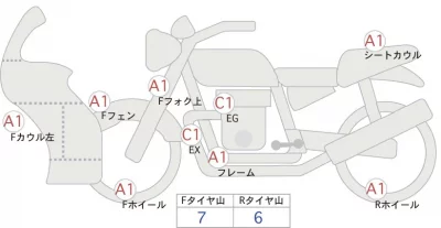 Kawasaki NINJA ZX-10R ABS лот № 02157 оценка 4  с аукциона в Японии 0