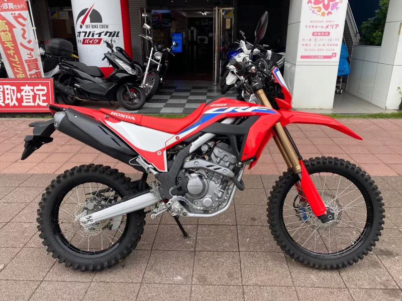 Honda CRF250L лот № 02169 оценка 4  с аукциона в Японии