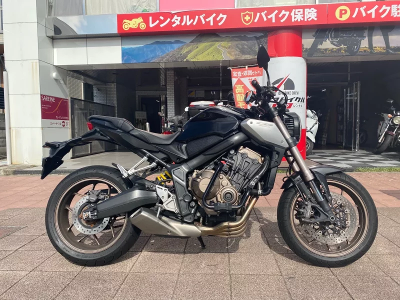 Honda CB650R лот № 02182 оценка 4  с аукциона в Японии