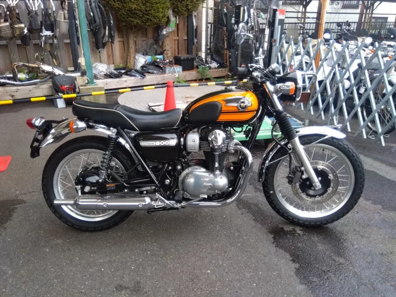 Kawasaki W800 Final лот № 02240 оценка 4  с аукциона в Японии