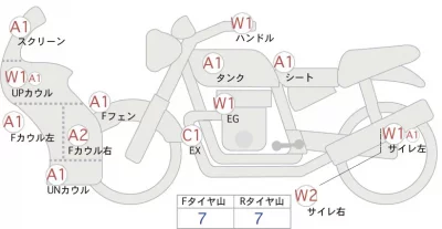 Suzuki Hayabusa лот № 06352 оценка 4  с аукциона в Японии 0