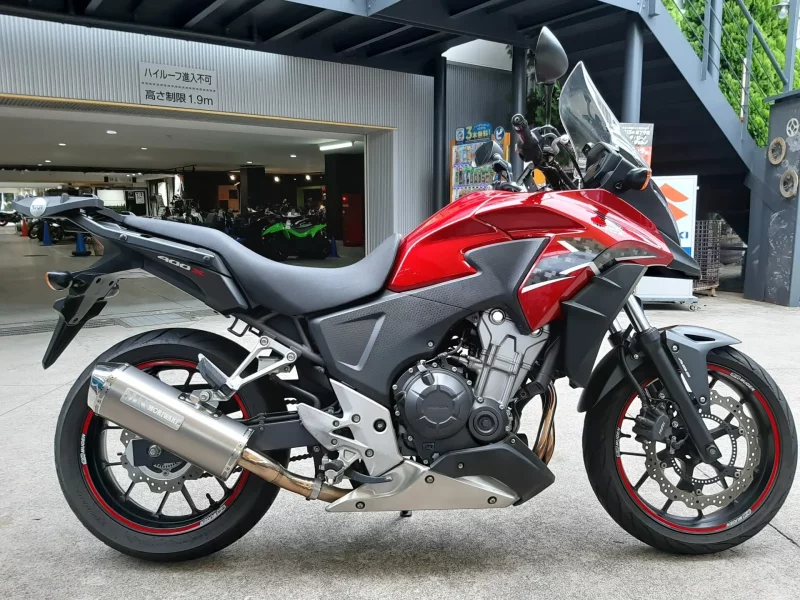 Honda 400X лот № 02264 оценка 4  с аукциона в Японии