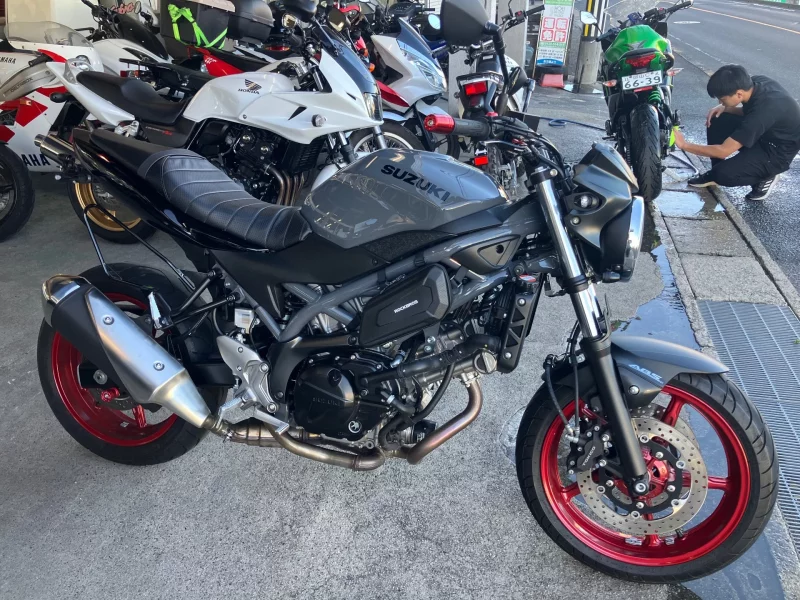 Suzuki SV650 лот № 02332 оценка 5  с аукциона в Японии