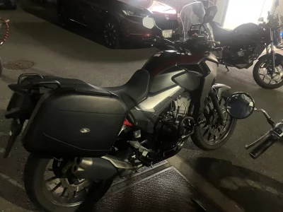 Honda 400X лот № 02345 оценка 4  с аукциона в Японии 2