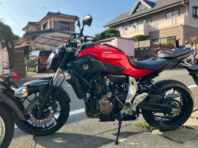 Yamaha MT-07 лот № 02531 оценка 4  с аукциона в Японии 2