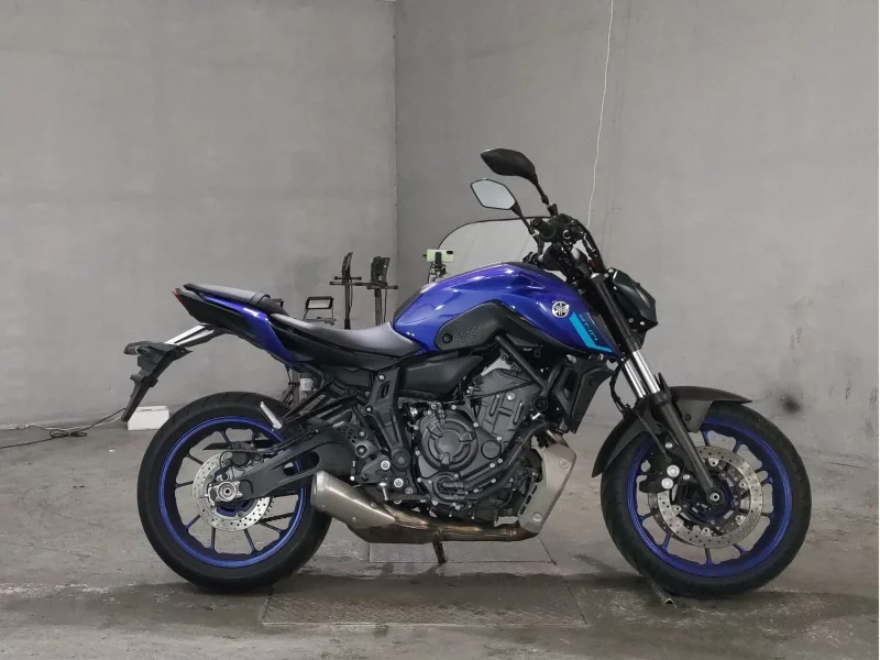 Yamaha MT-07 лот № 8169 оценка 4  с аукциона в Японии
