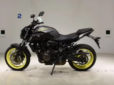 Yamaha MT-07A лот № 7687 оценка 4  с аукциона в Японии 2
