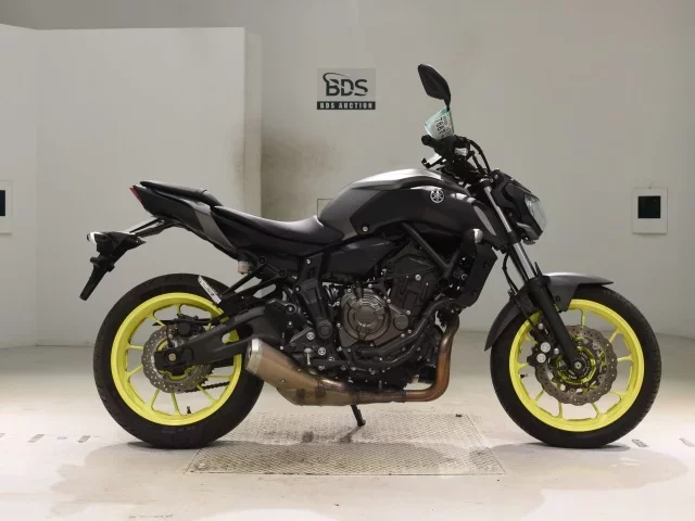 Yamaha MT-07A лот № 7687 оценка 4  с аукциона в Японии