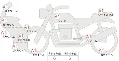 Kawasaki Ninja 400 лот № 02056 оценка 4  с аукциона в Японии 0