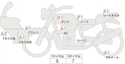Honda CRF250L лот № 02155 оценка 4  с аукциона в Японии 0