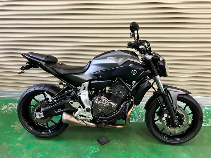 Yamaha MT-07 лот № 02156 оценка 4  с аукциона в Японии