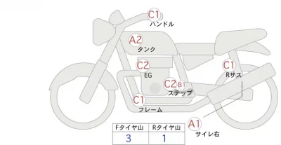 Suzuki SV650 лот № 02233 оценка 5  с аукциона в Японии 0