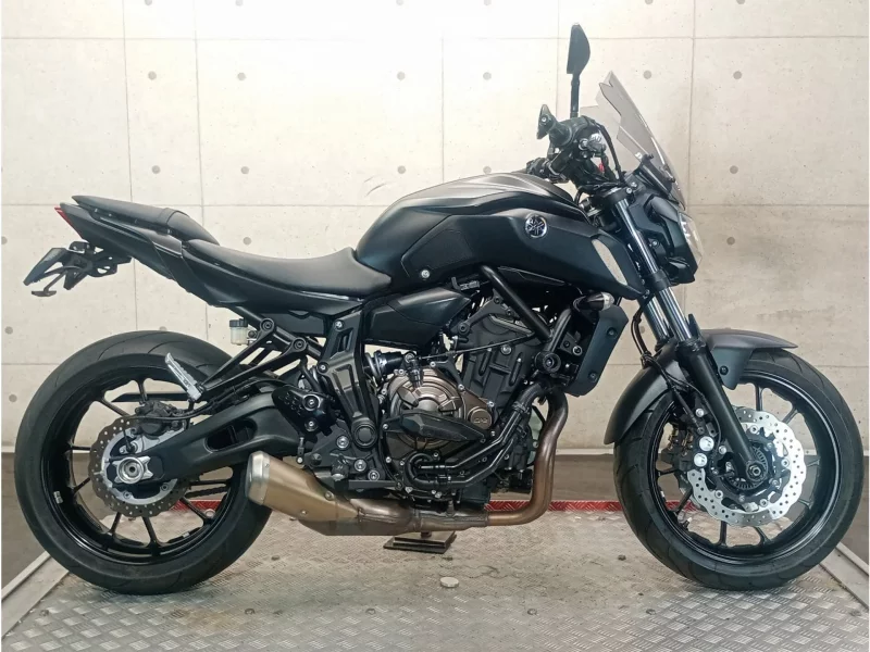 Yamaha MT-07 лот № 00408 оценка 4  с аукциона в Японии