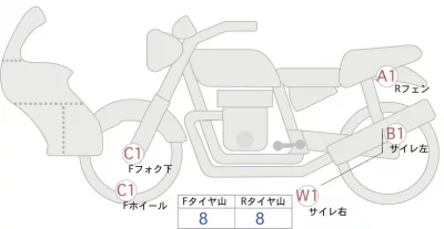 Harley-Davidson HARLEY FLHTCU лот № 04513 оценка 5  с аукциона в Японии 0
