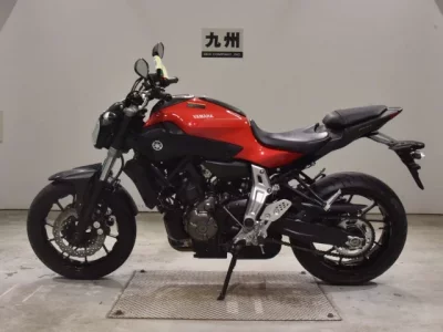 Yamaha MT-07 лот № 2718 оценка 5  с аукциона в Японии 2