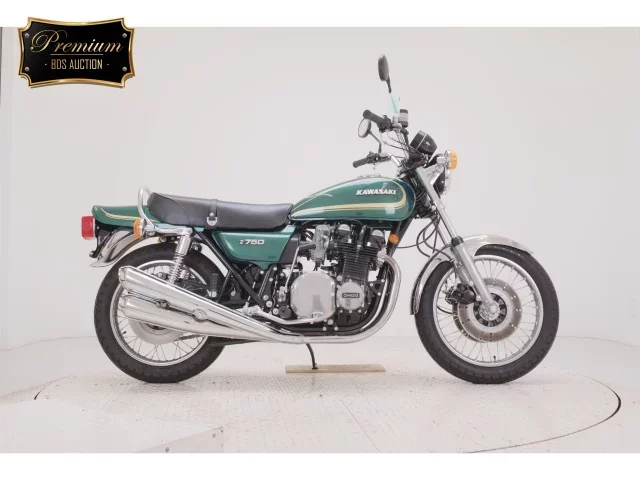 Kawasaki Z750D лот № 2543 оценка 4  с аукциона в Японии
