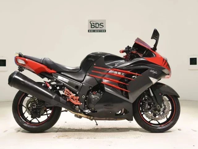 Kawasaki ZX-14RA лот № 7670 оценка 4  с аукциона в Японии