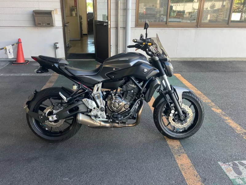 Yamaha MT-07 лот № 00018 оценка 5  с аукциона в Японии