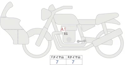 Harley-Davidson HARLEY FLHX1580 лот № 00024 оценка 5  с аукциона в Японии 0
