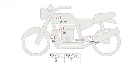 Kawasaki W800 STREET лот № 00031 оценка 5  с аукциона в Японии 0