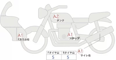Honda 400X лот № 00046 оценка 4  с аукциона в Японии 0