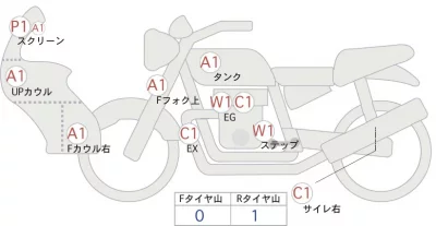 Yamaha MT-09 TRACER лот № 02050 оценка 4  с аукциона в Японии 0