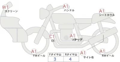 Suzuki KATANA лот № 02091 оценка 4  с аукциона в Японии 0