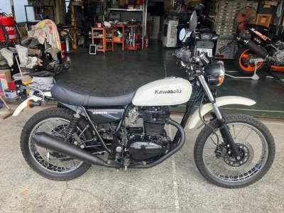 Kawasaki 250TR  с аукциона в Японии