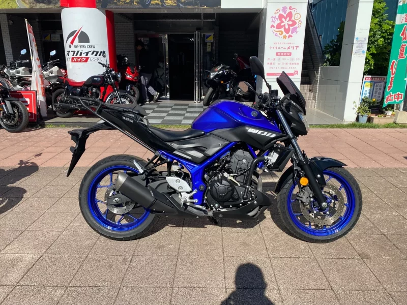 Yamaha MT-03 лот № 02131 оценка 4  с аукциона в Японии
