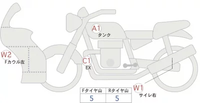 Other KTM1290S-DUKE-R лот № 02133 оценка 4  с аукциона в Японии 0