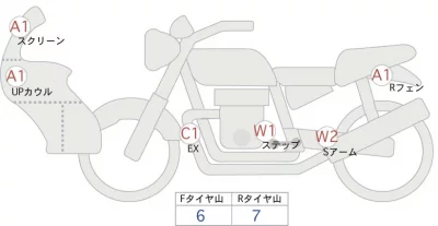 BMW  R1250GS лот № 04208 оценка 4  с аукциона в Японии 0
