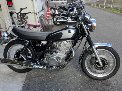 Yamaha SR400 FINAL ED  с аукциона в Японии