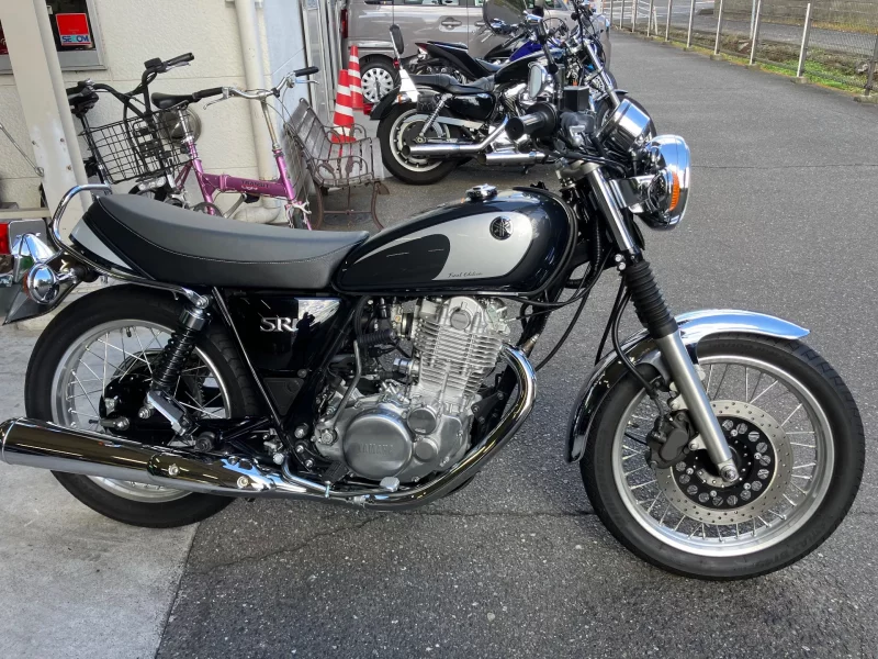 Yamaha SR400 FINAL ED лот № 04220 оценка 5  с аукциона в Японии