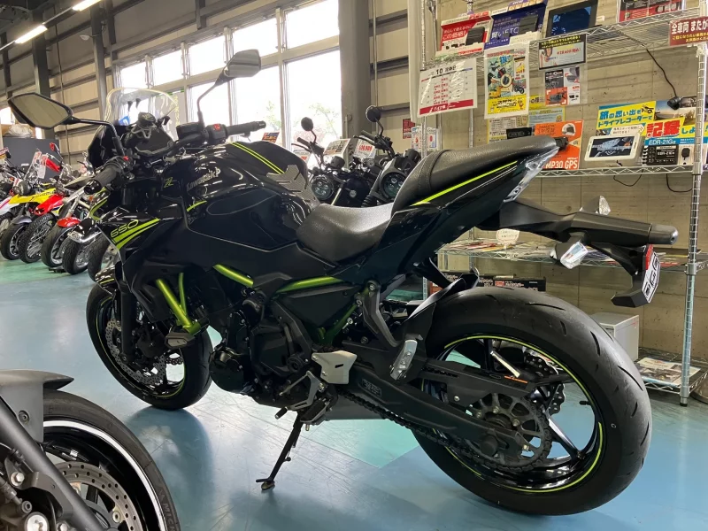 Kawasaki Z650 ABS лот № 04281 оценка 4  с аукциона в Японии