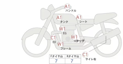 Yamaha MT-09 ABS лот № 00298 оценка 4  с аукциона в Японии 0