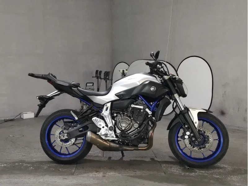 Yamaha MT-07 лот № 7176 оценка 4  с аукциона в Японии
