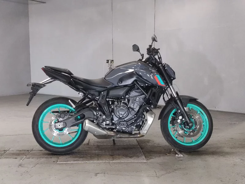 Yamaha MT-07 лот № 5048 оценка 4  с аукциона в Японии