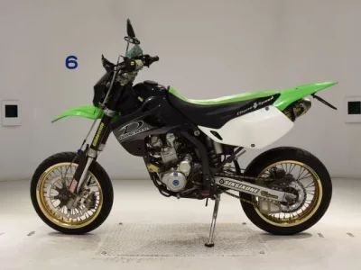 Kawasaki D-TRACKER  с аукциона в Японии