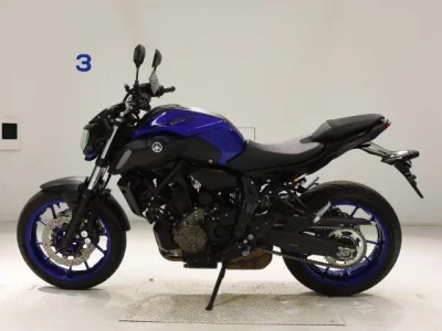 Yamaha MT-07A  с аукциона в Японии